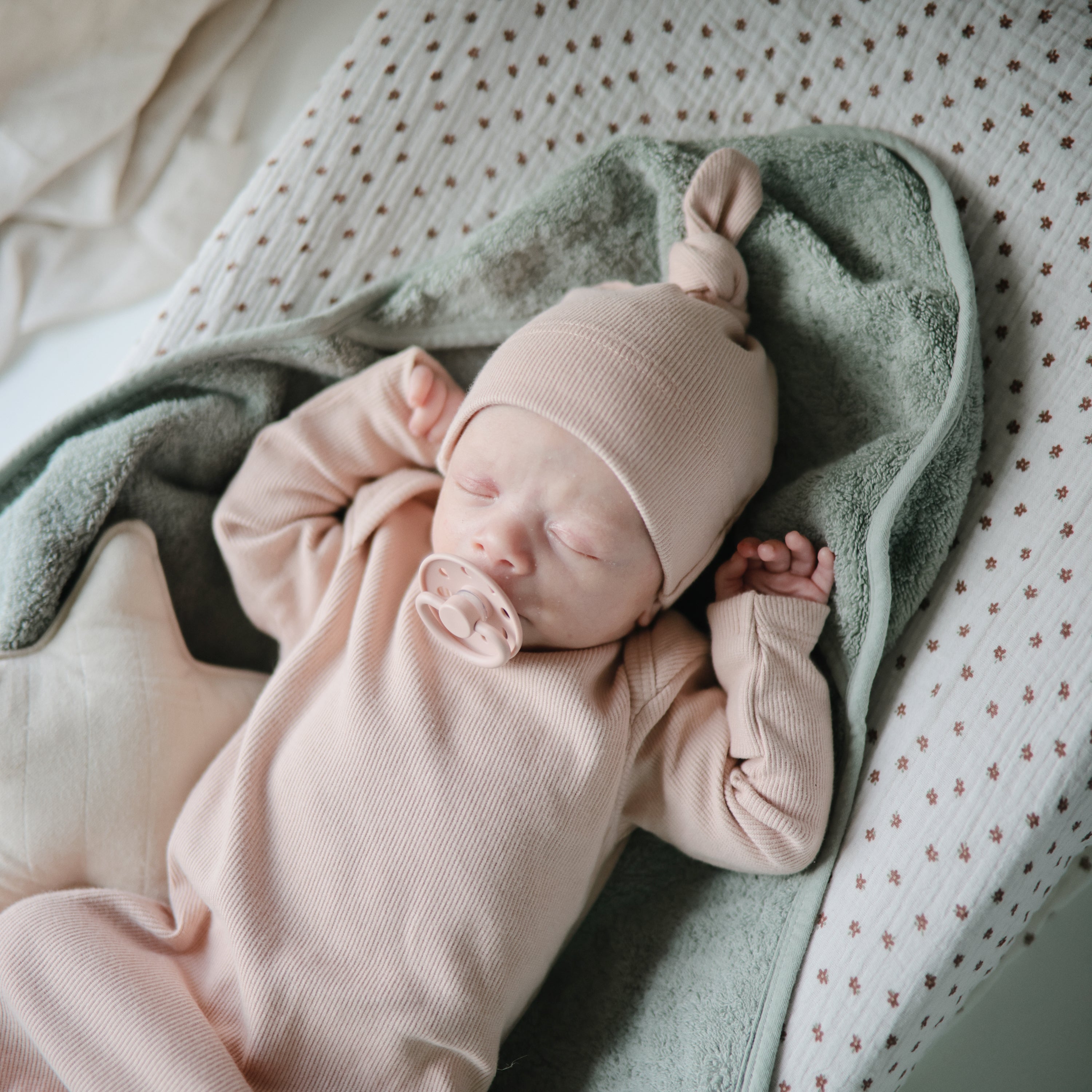 Image of Ribbed Baby Beanie
